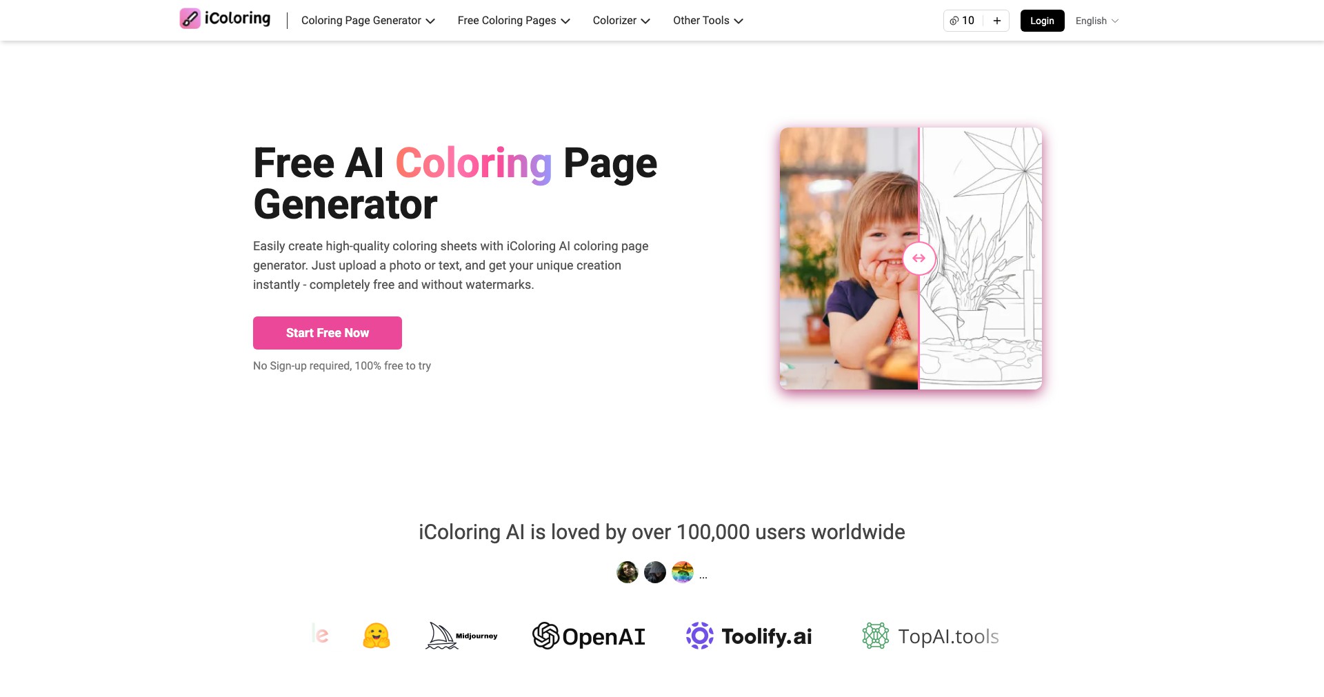 iColoring AI Screenshot