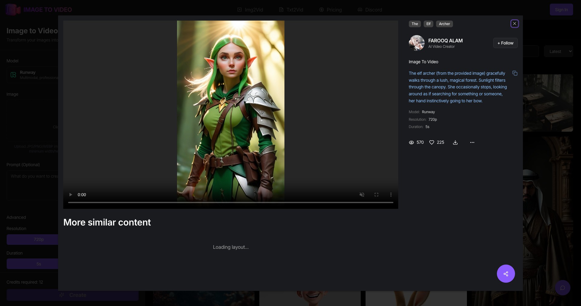 Image to Video AI Screenshot