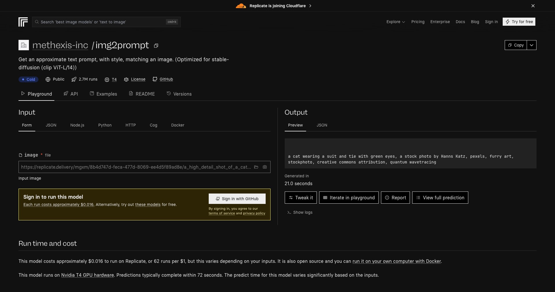 img2prompt Screenshot