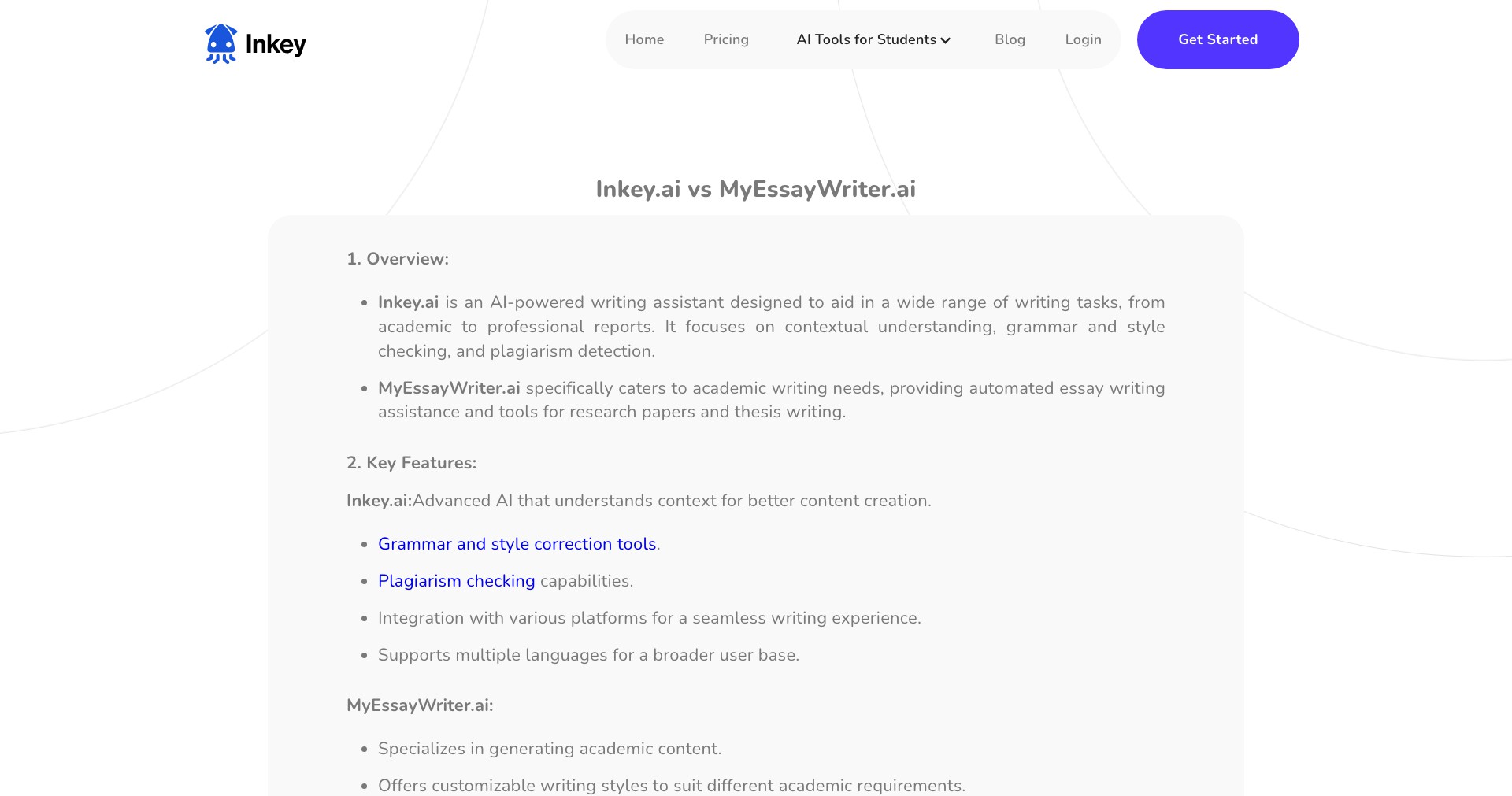 Inkey Screenshot
