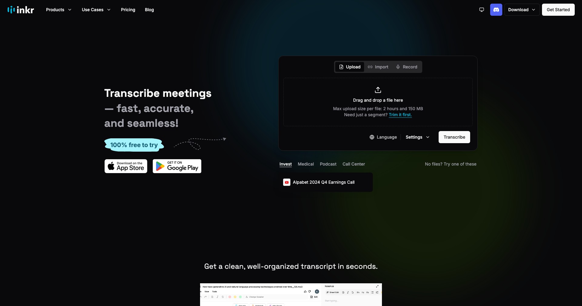 Inkr.app Screenshot