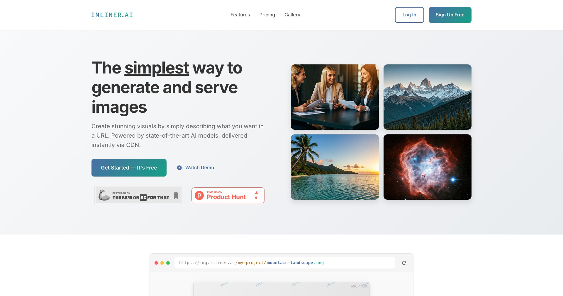 INLINER Screenshot
