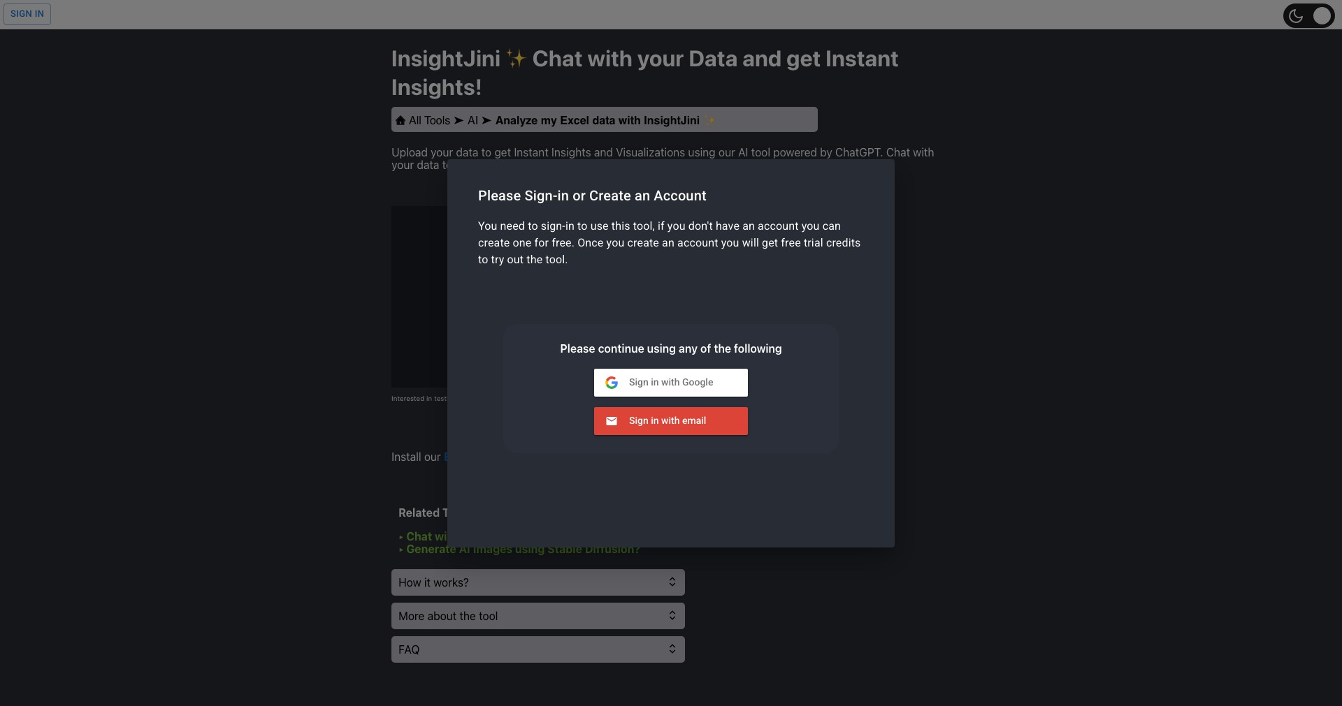InsightJini Screenshot