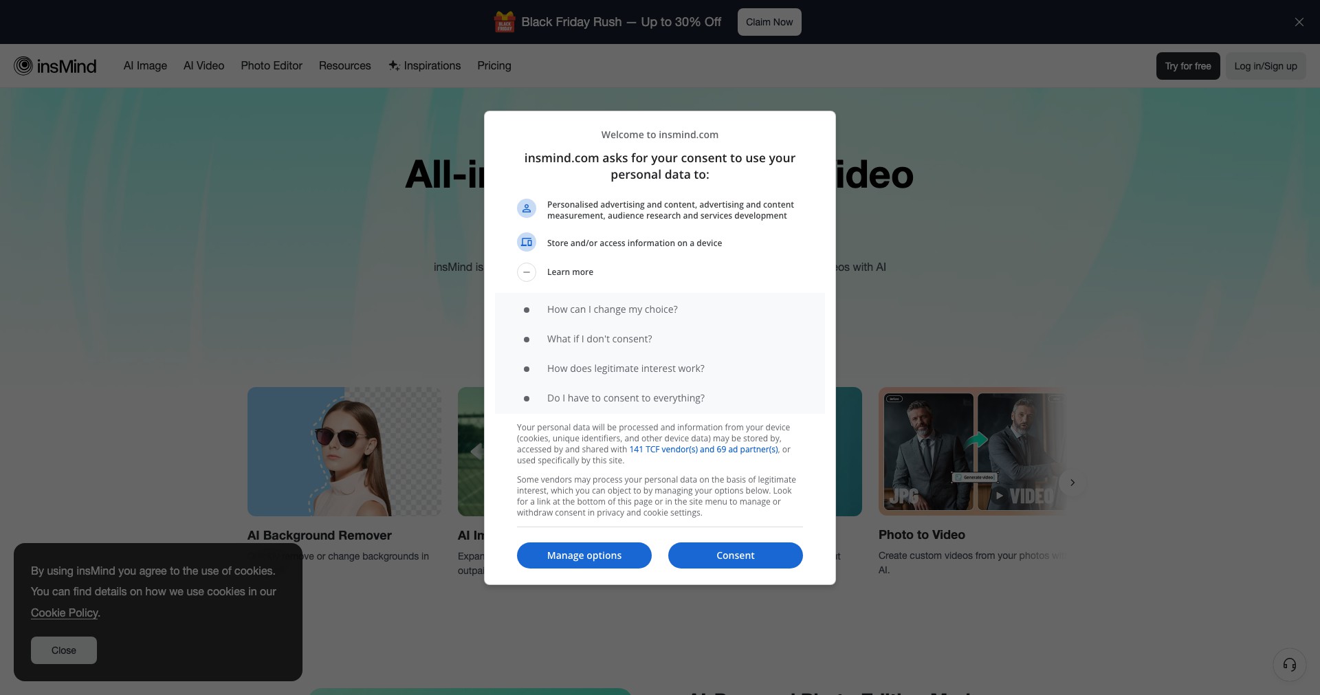 insMind Screenshot