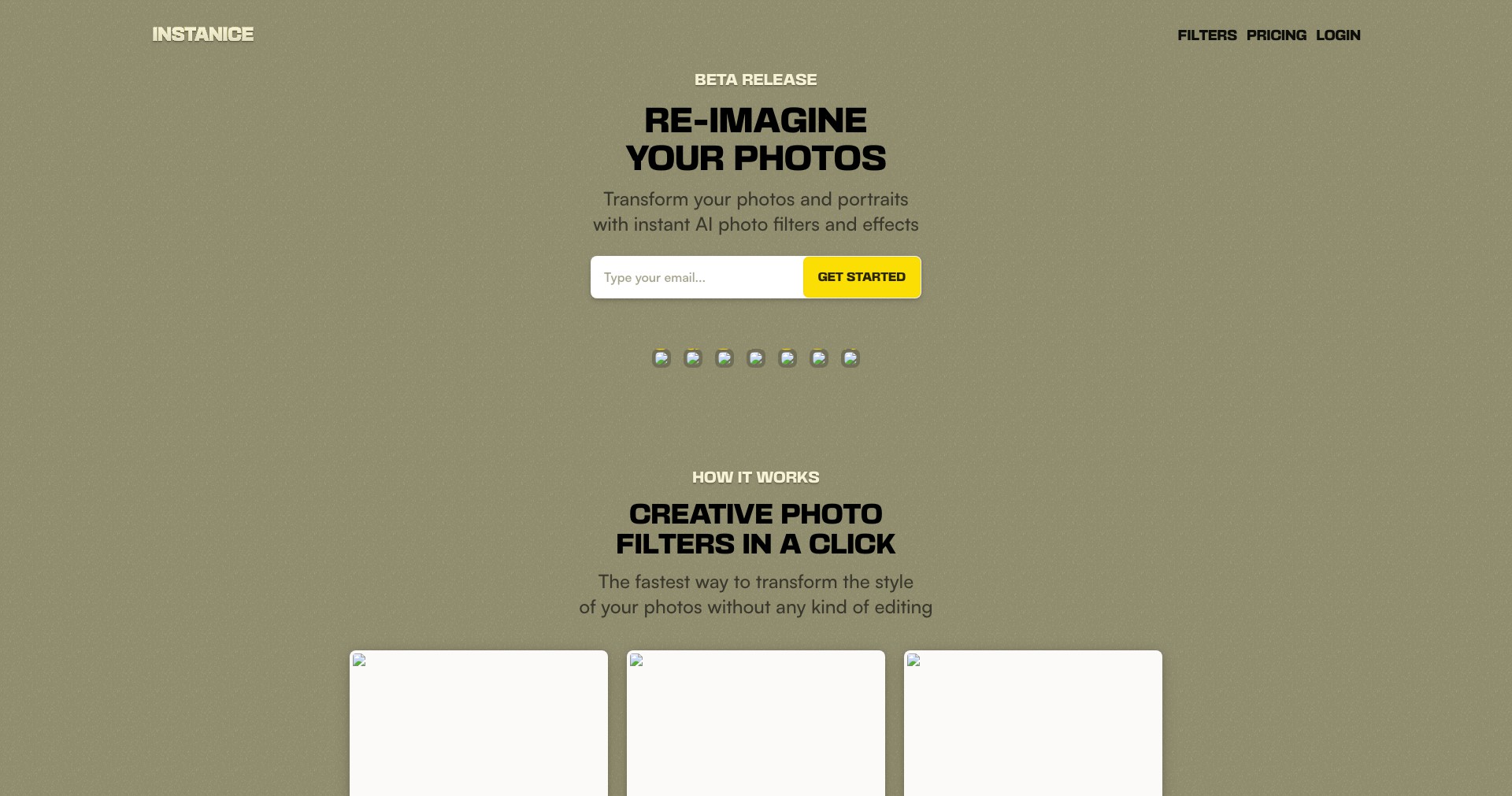 Instanice Screenshot