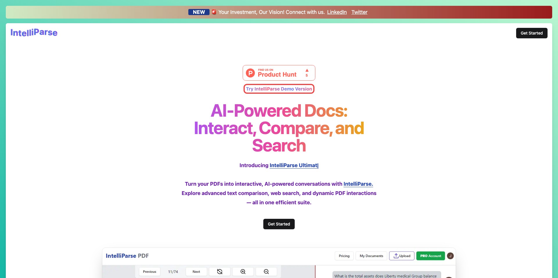 IntelliParse Screenshot
