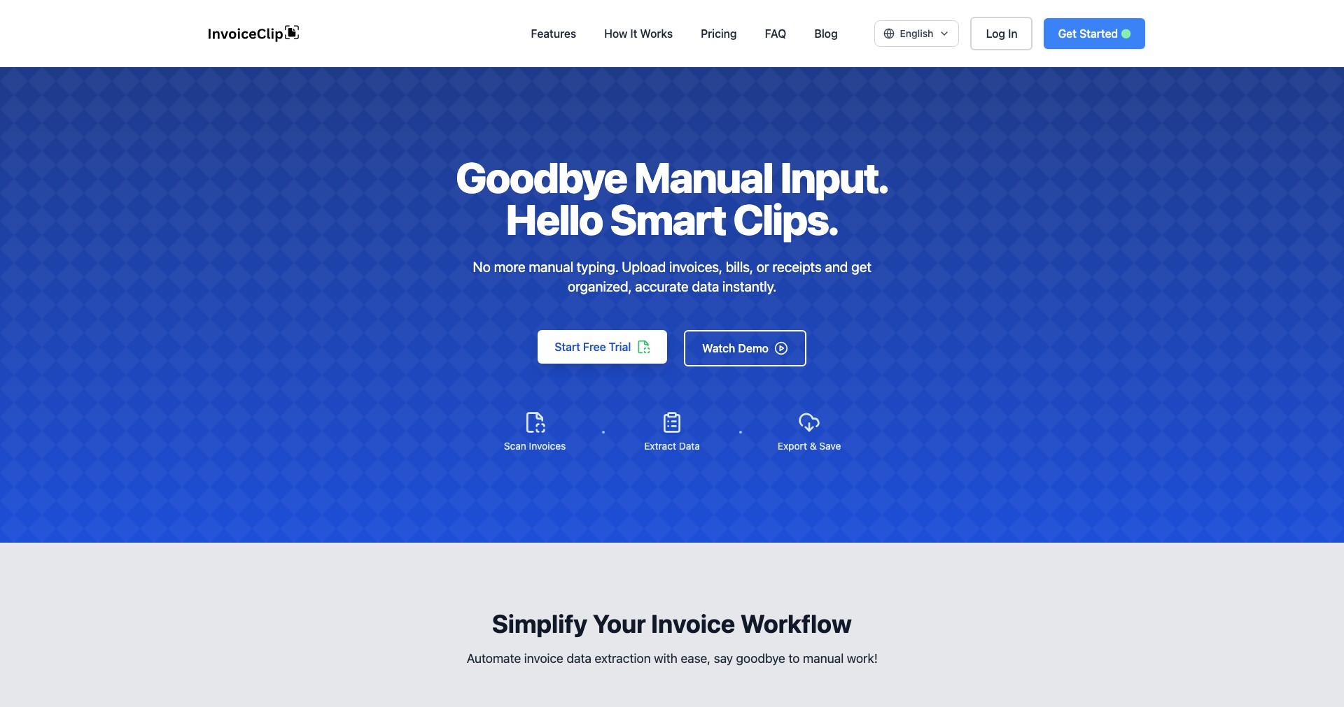 InvoiceClip Screenshot