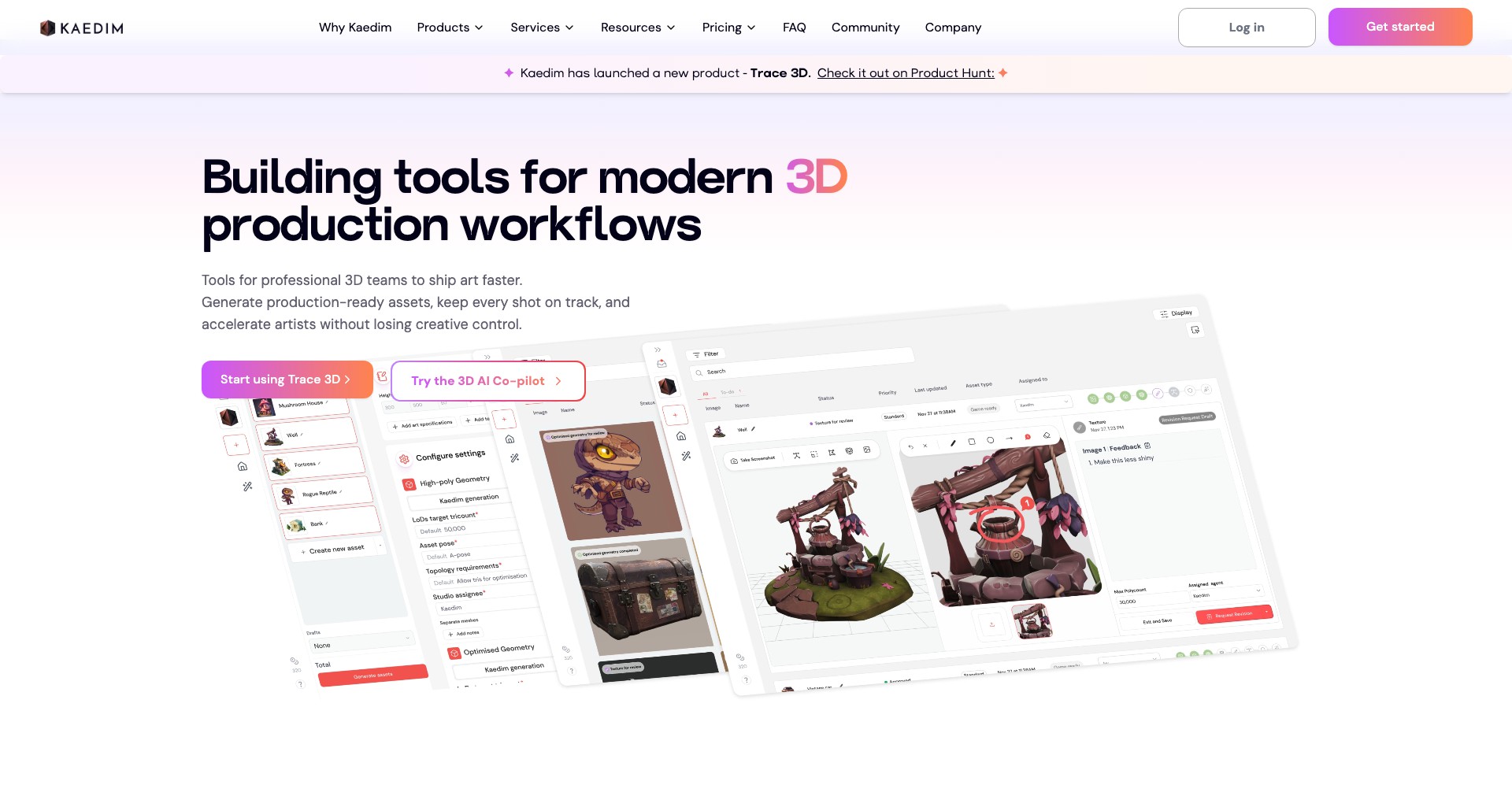 Kaedim Screenshot