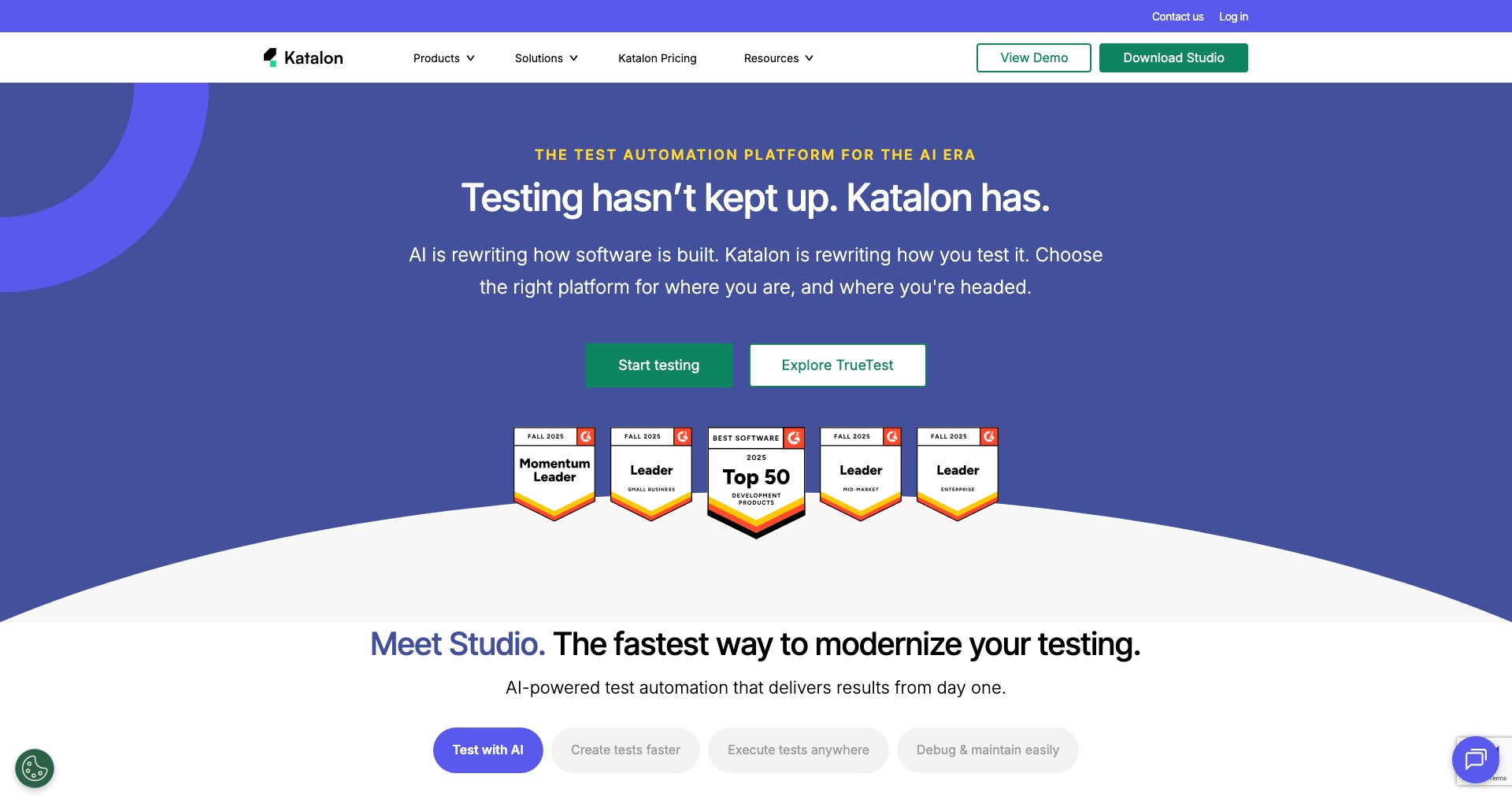 Katalon Screenshot