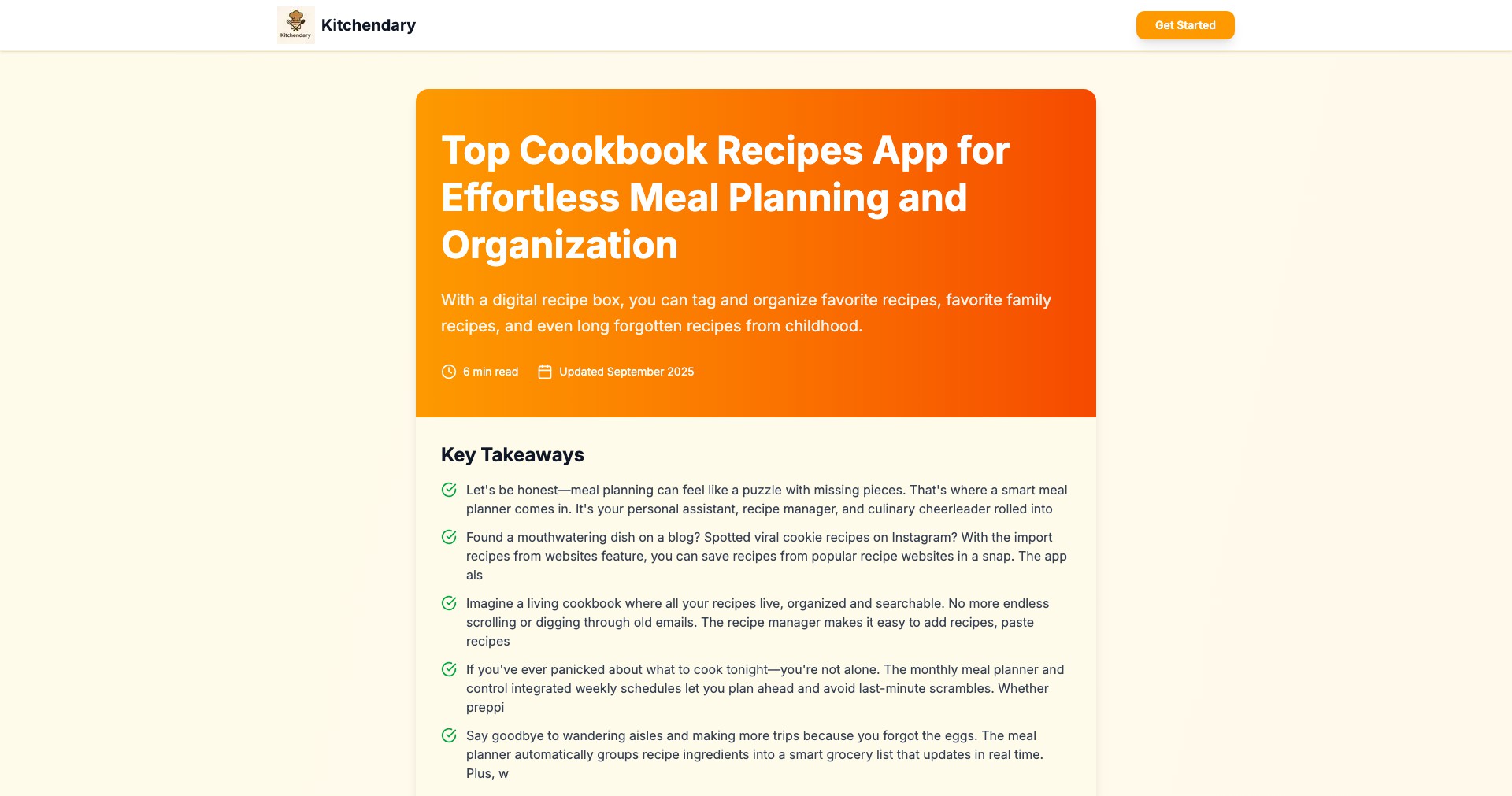 Kitchendary Screenshot