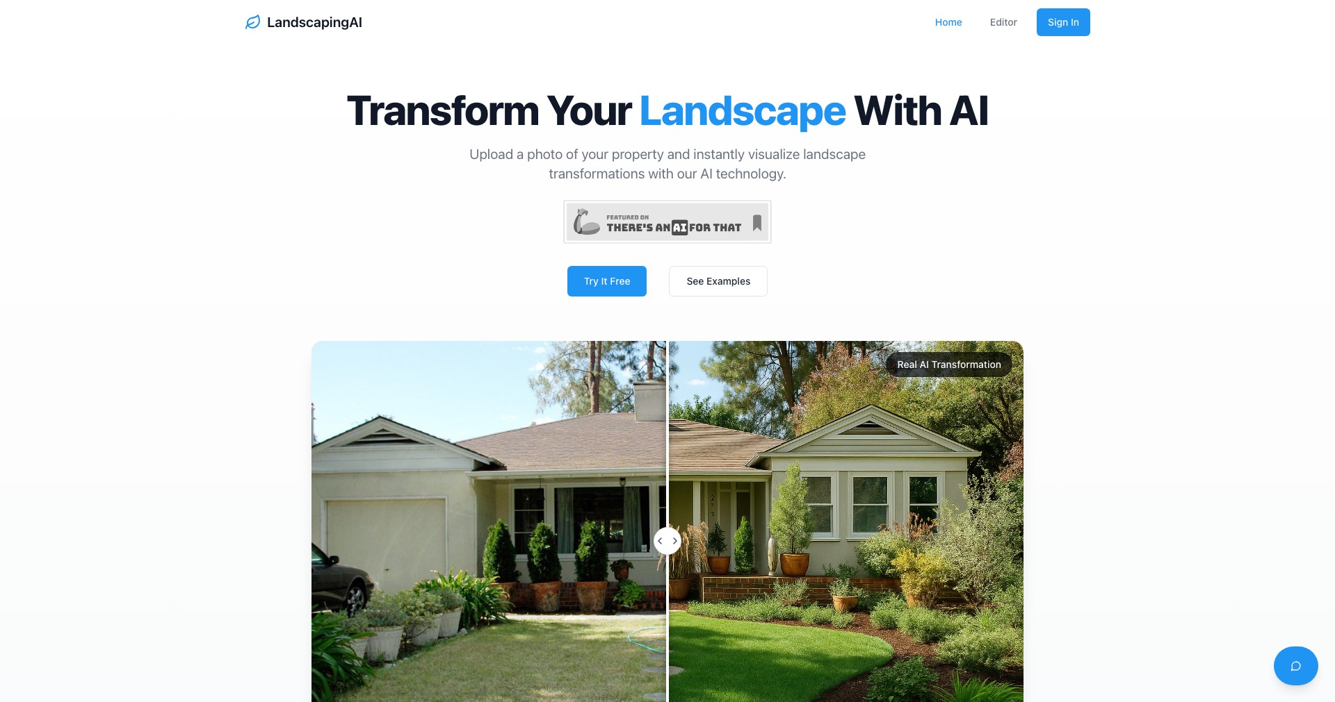 LandscapingAI Screenshot