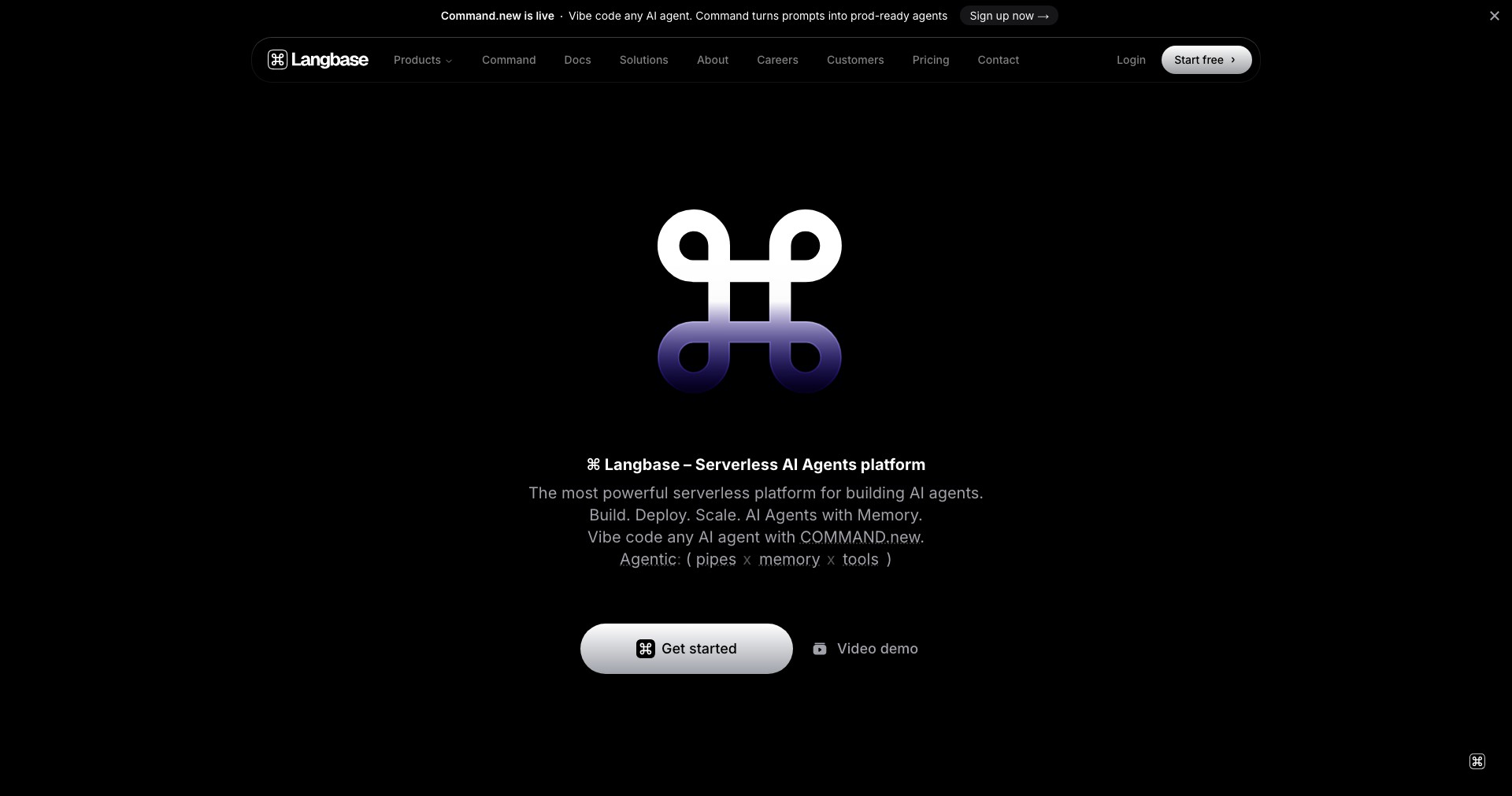 Langbase Screenshot