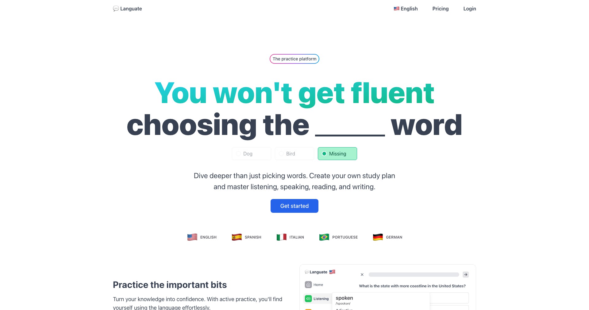 Languate Screenshot