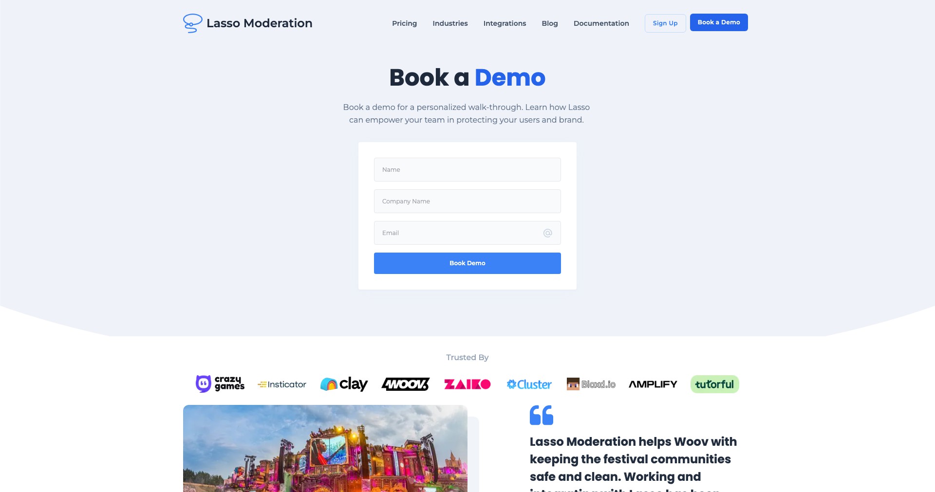 Lasso Moderation Screenshot
