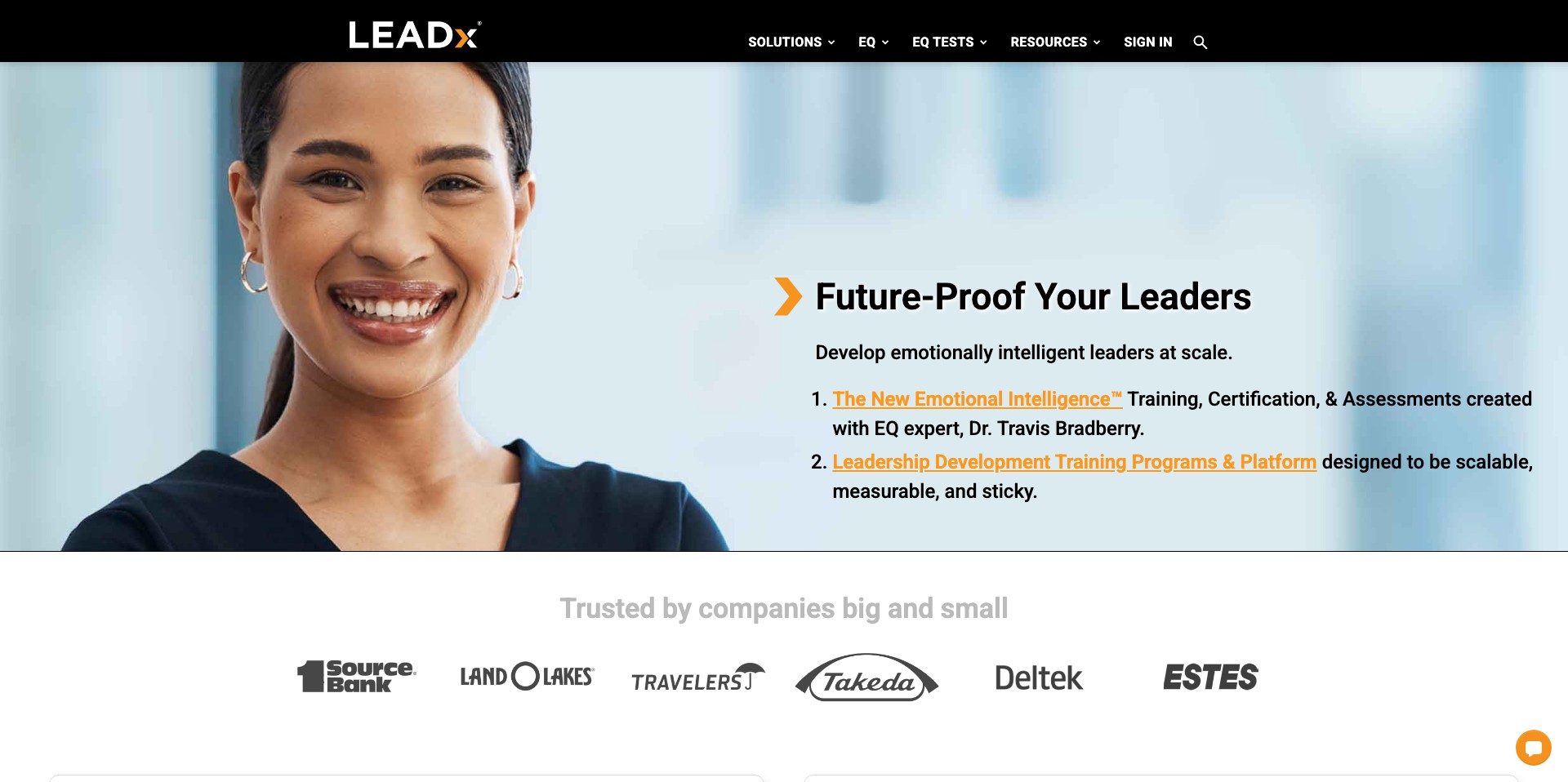 LEADx Screenshot