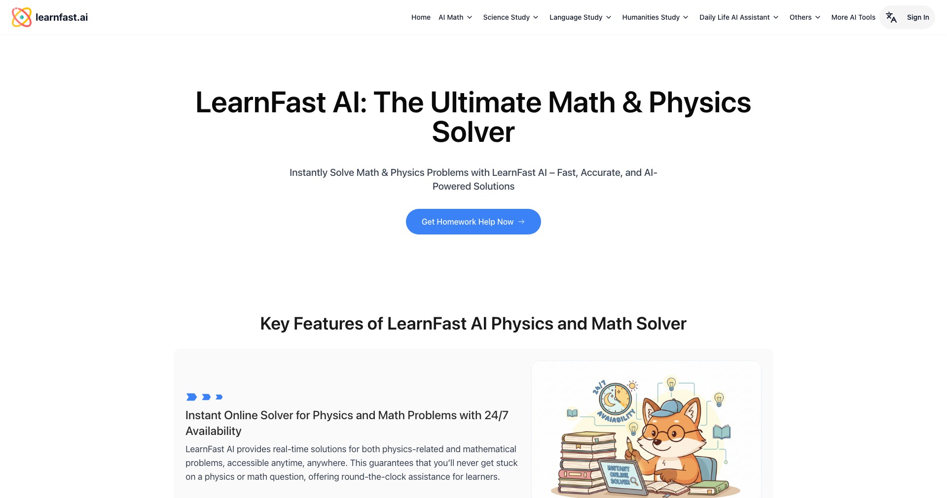 LearnFast AI Screenshot
