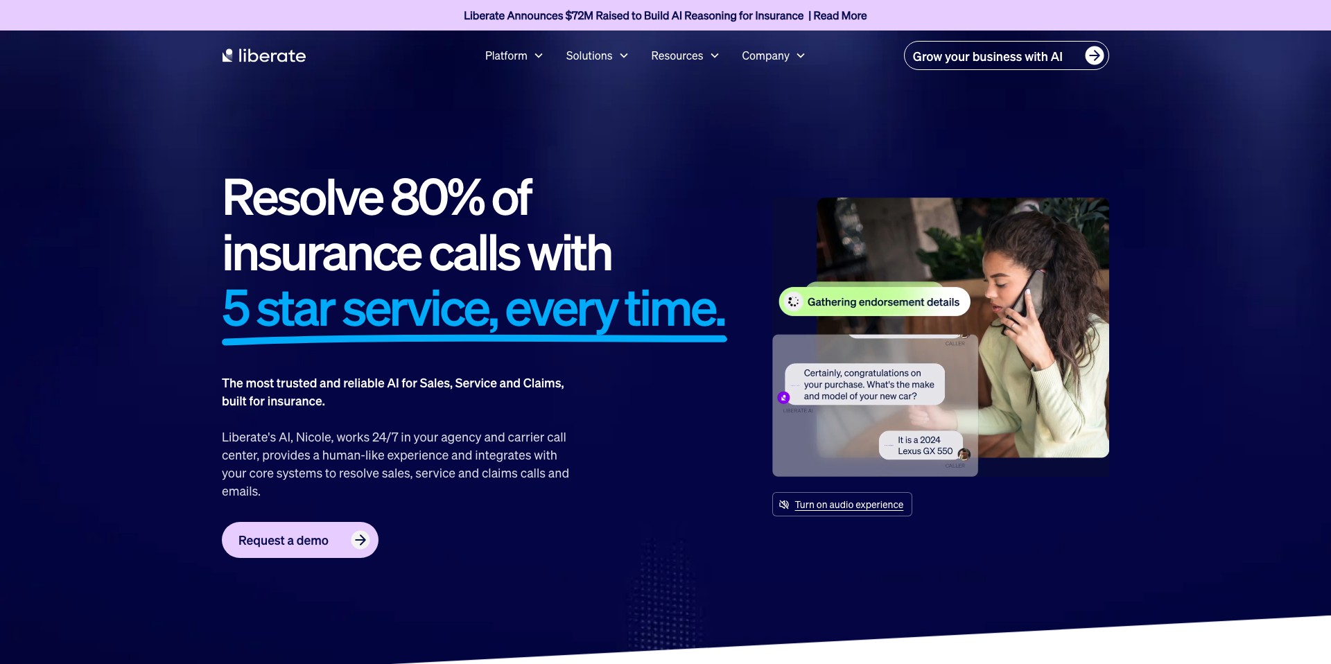 Liberate Screenshot