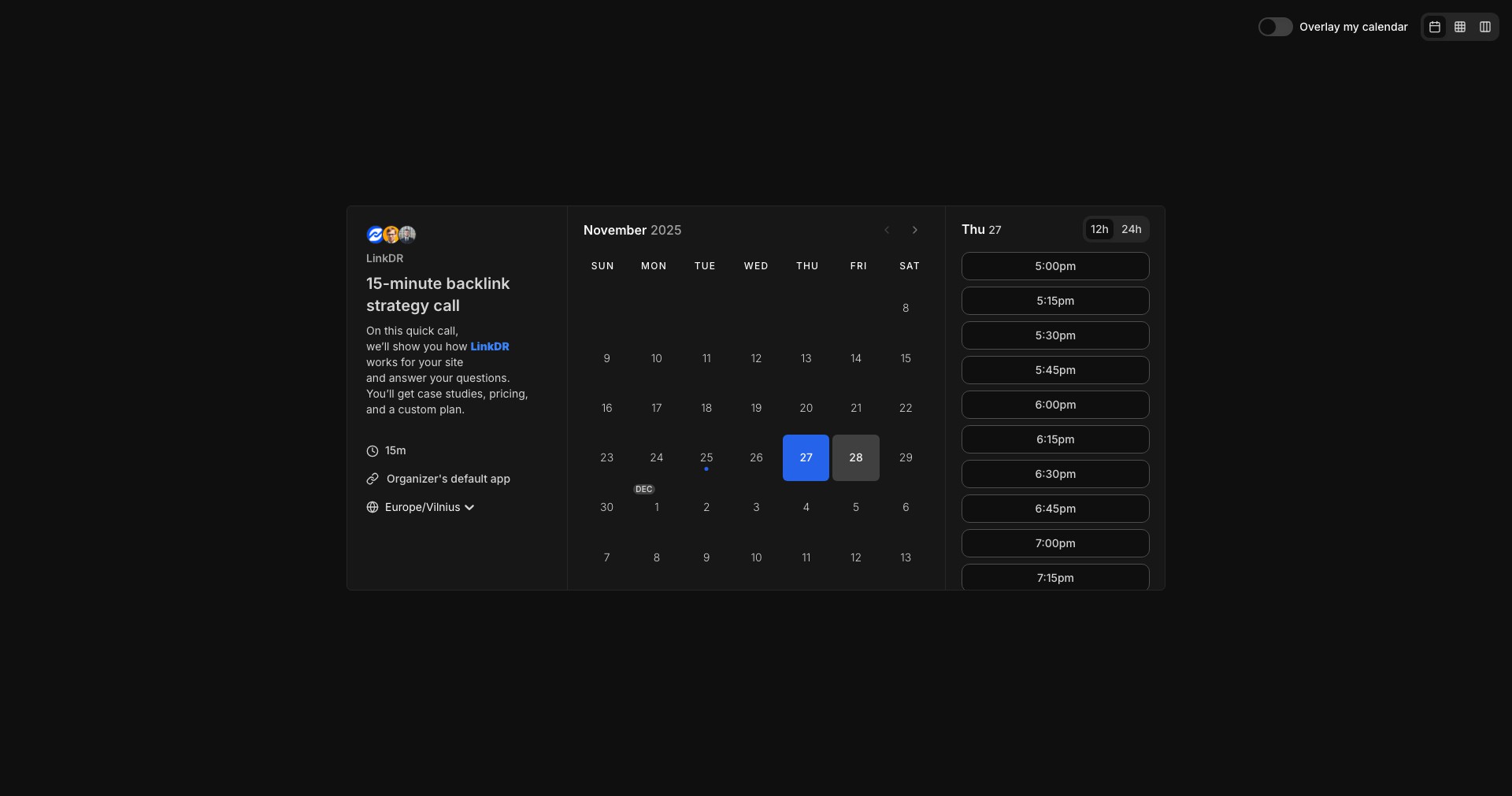 LinkDR Screenshot