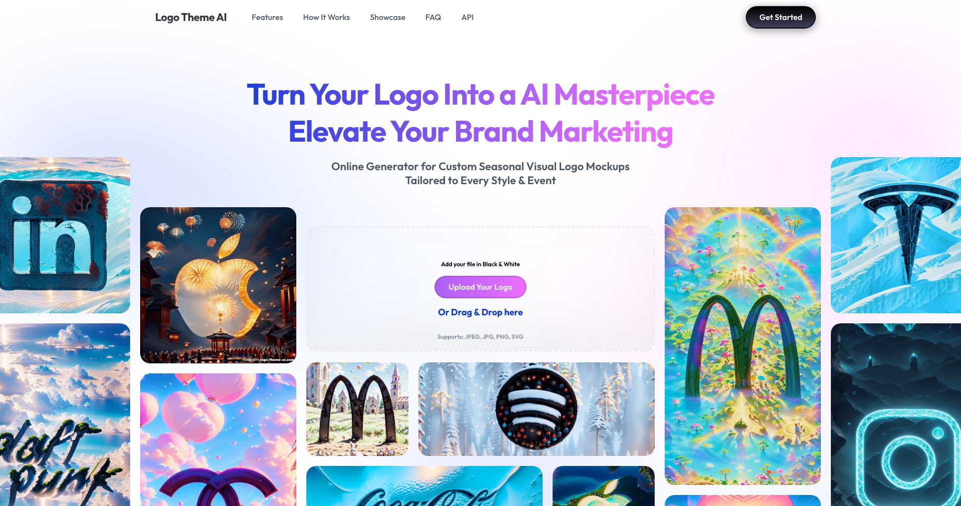 LOGO Theme AI Screenshot