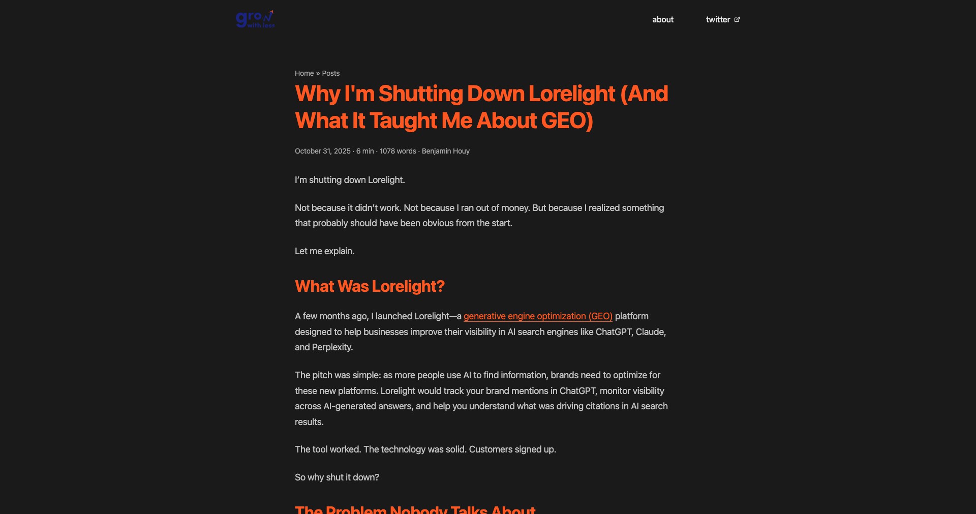 Lorelight Screenshot