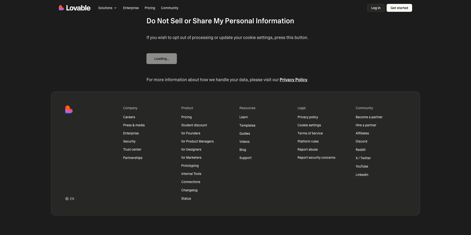 Lovable v2.2 Screenshot