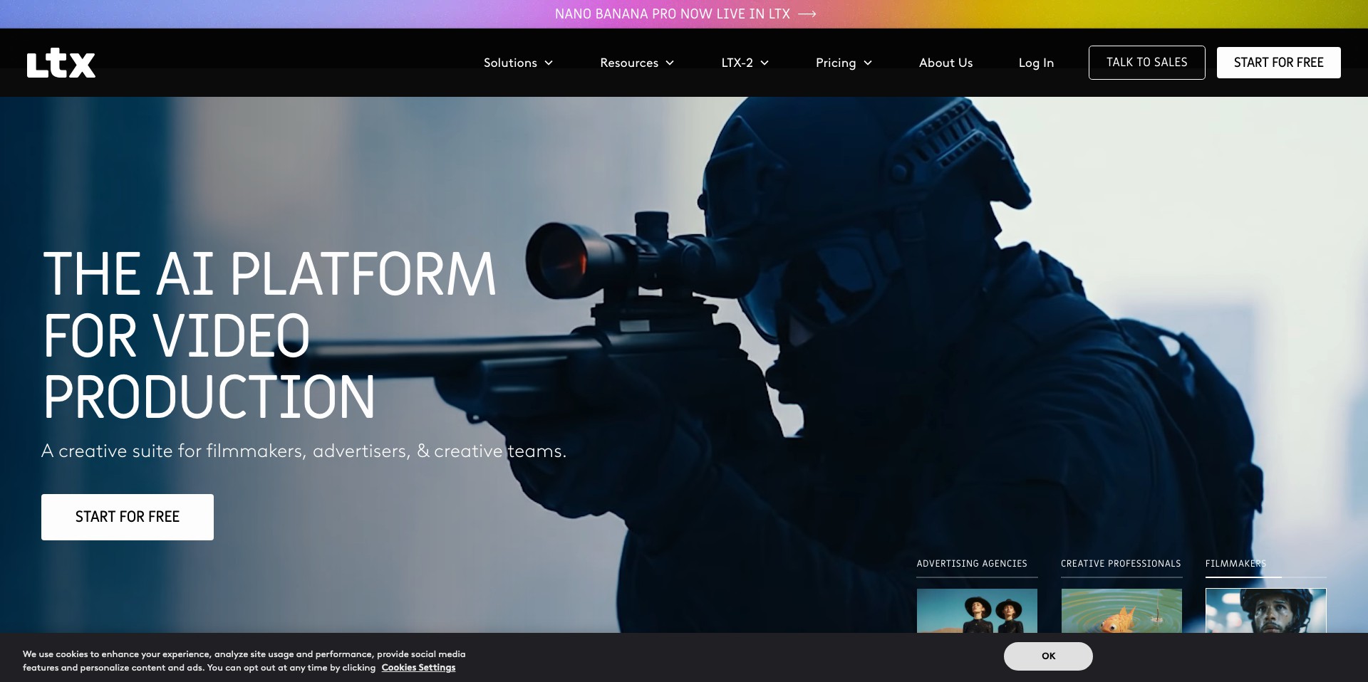 LTX Studio Screenshot
