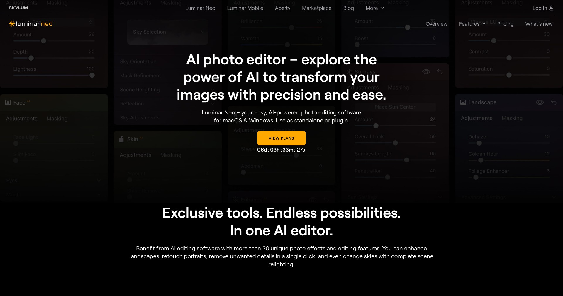 Luminar AI Screenshot