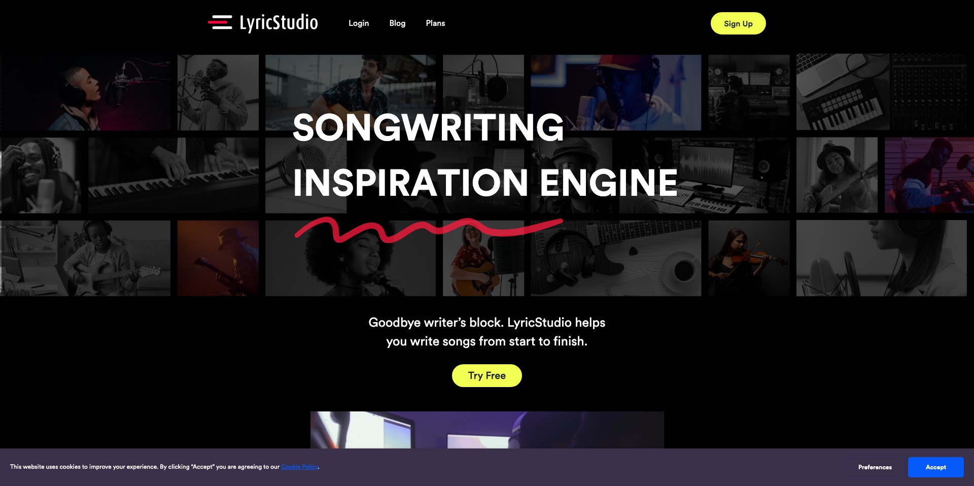 Lyric Studio Screenshot