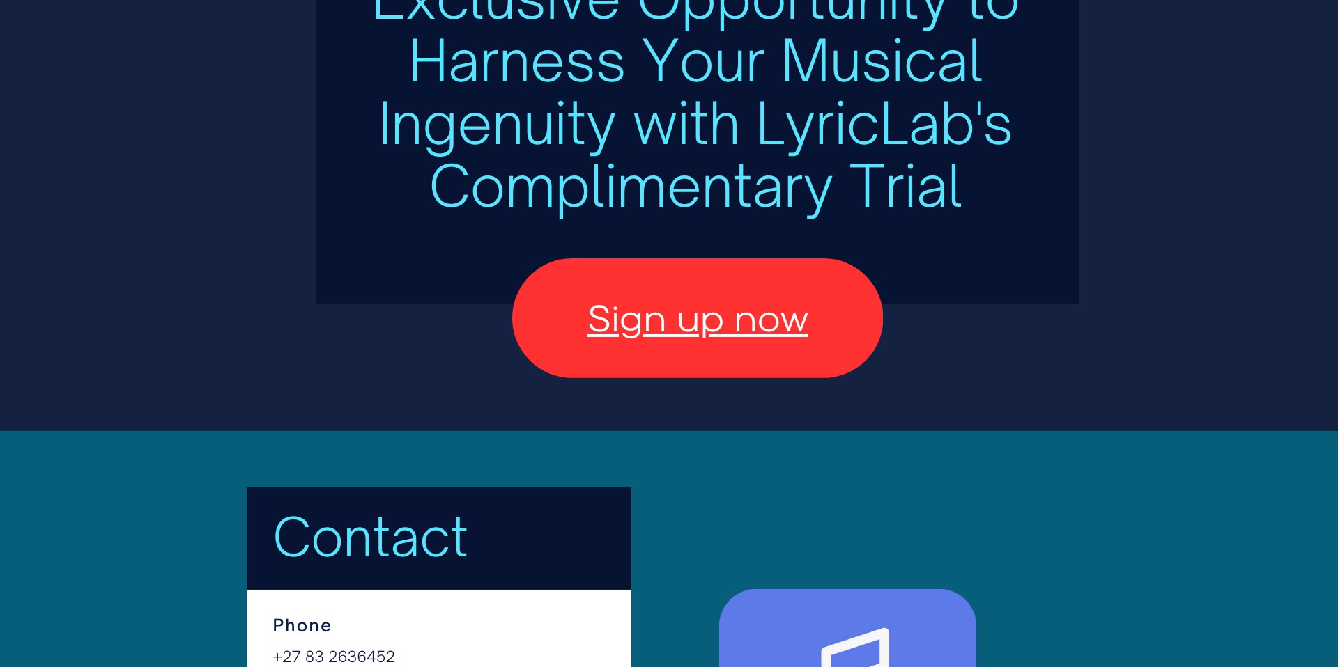 LyricLab Screenshot