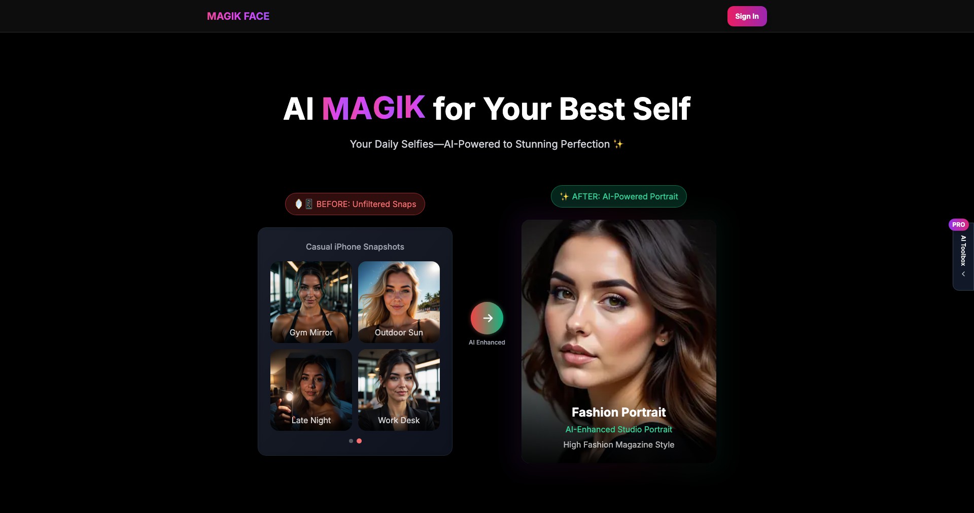 Magik Face v2.0.0 Screenshot