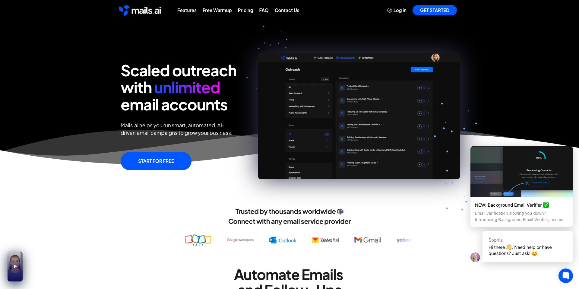 Mails.ai Screenshot