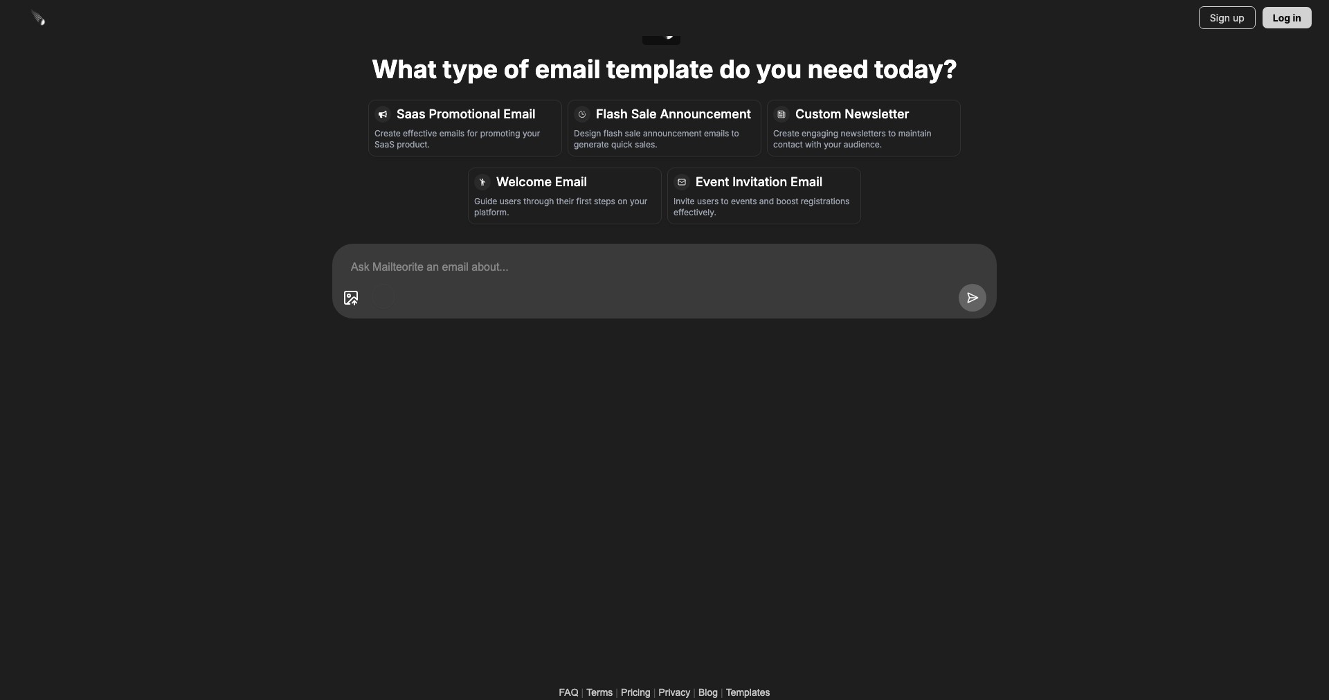 Mailteorite v2 Screenshot