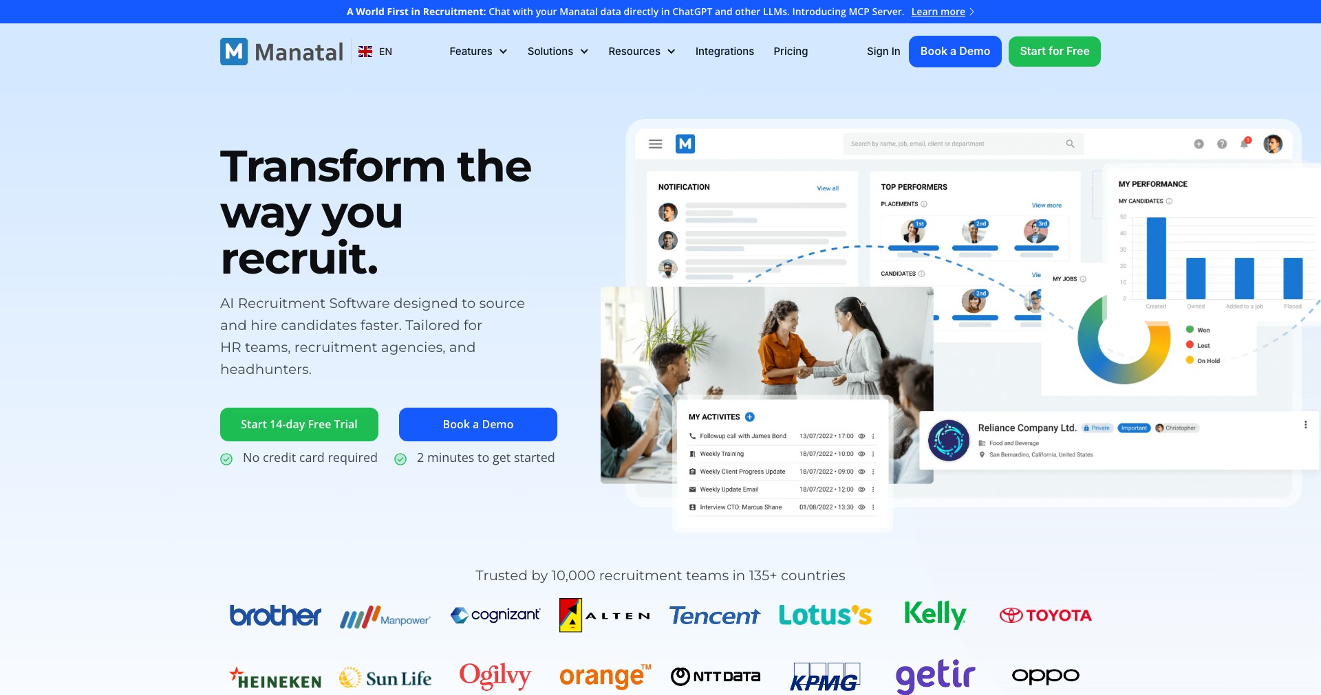 Manatal Screenshot