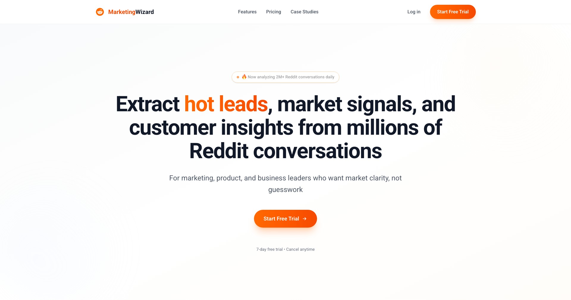 Marketing Wizard Screenshot