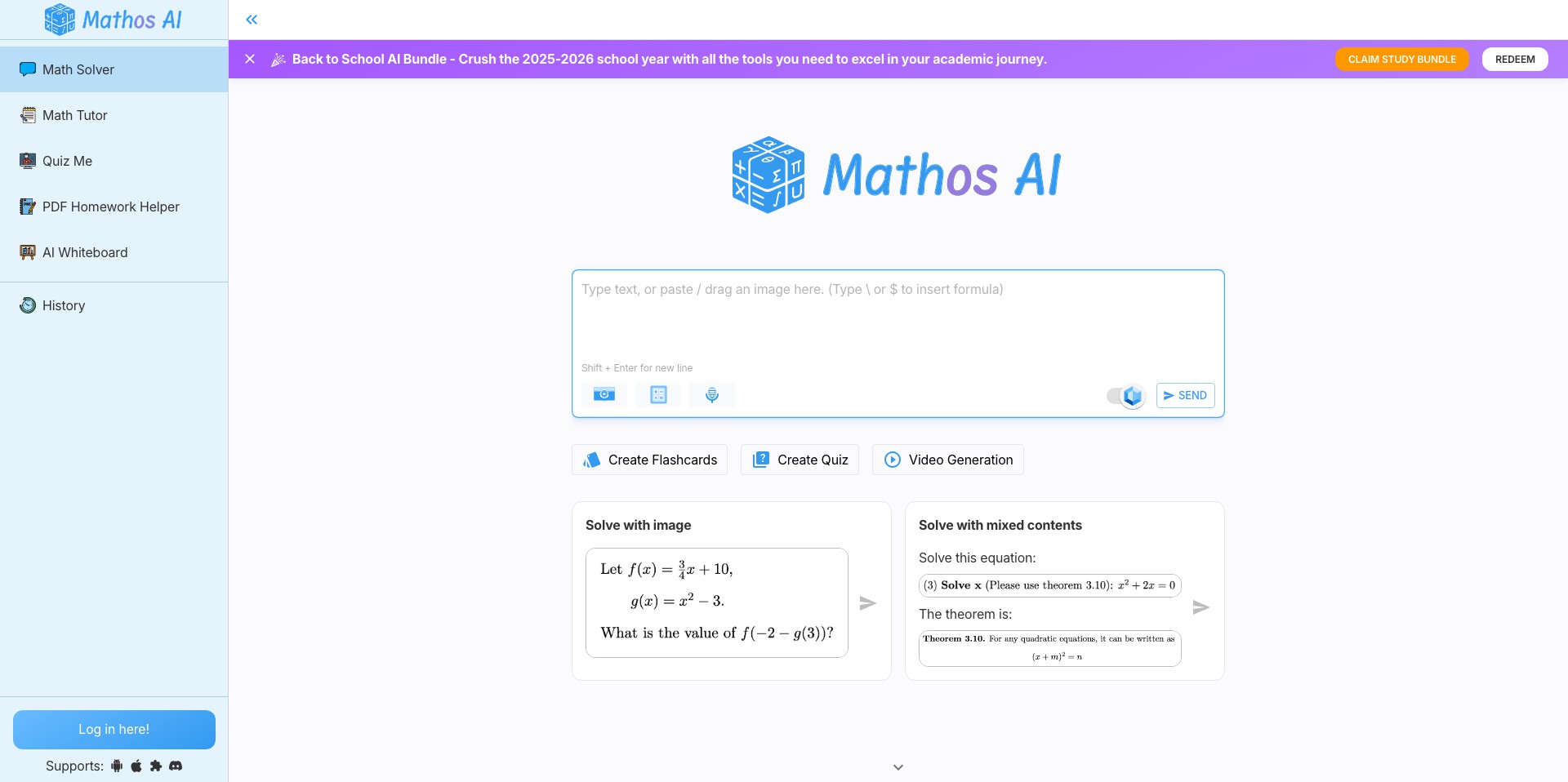 MathGPTPro Screenshot