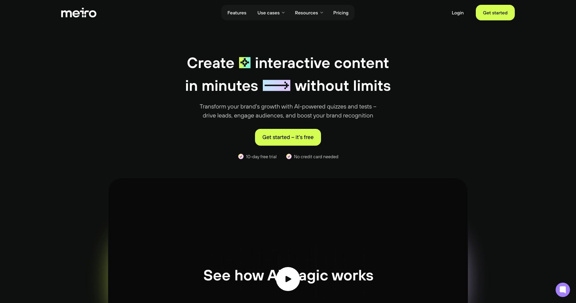 Meiro AI Screenshot