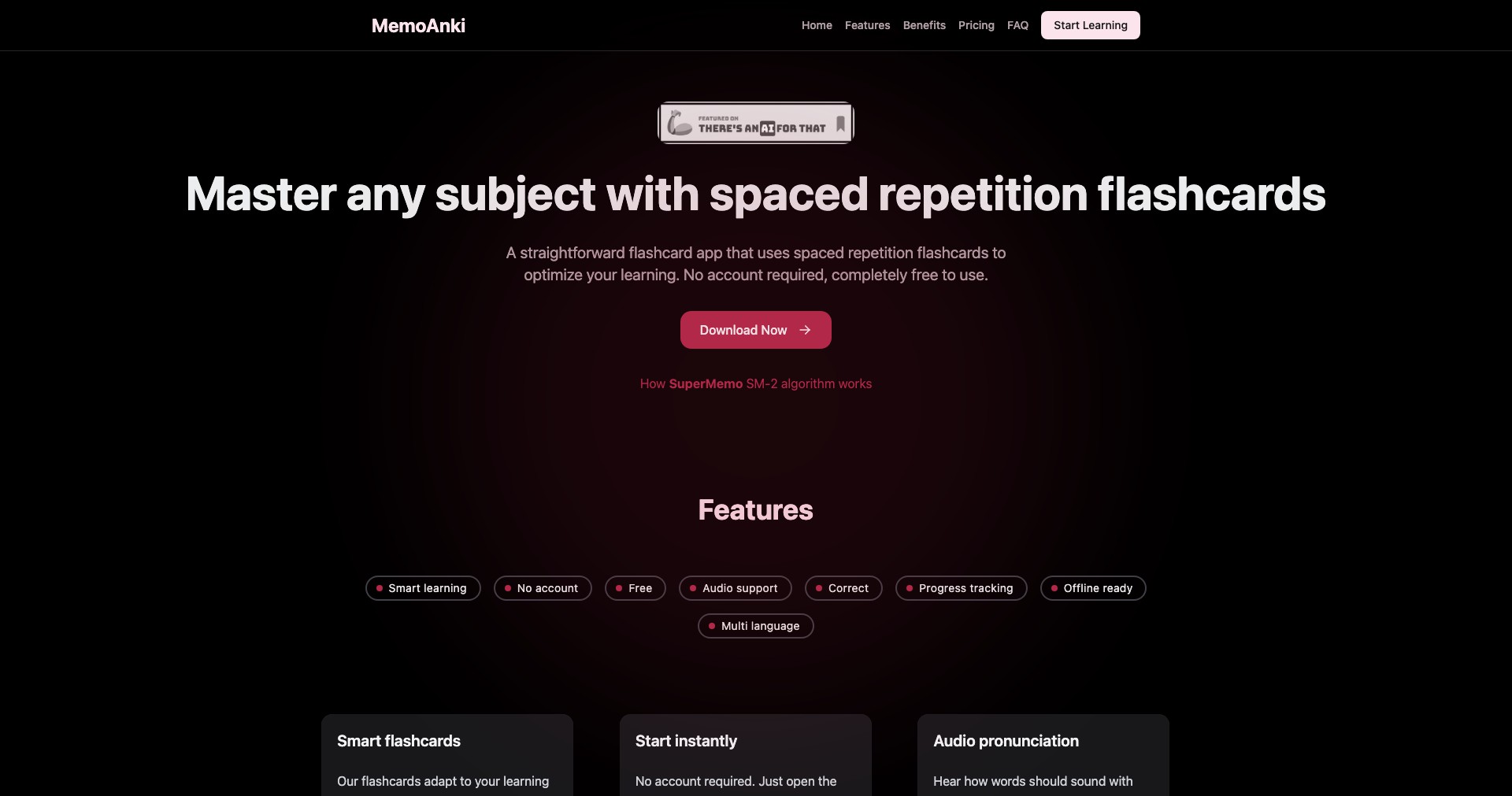 MemoAnki Screenshot