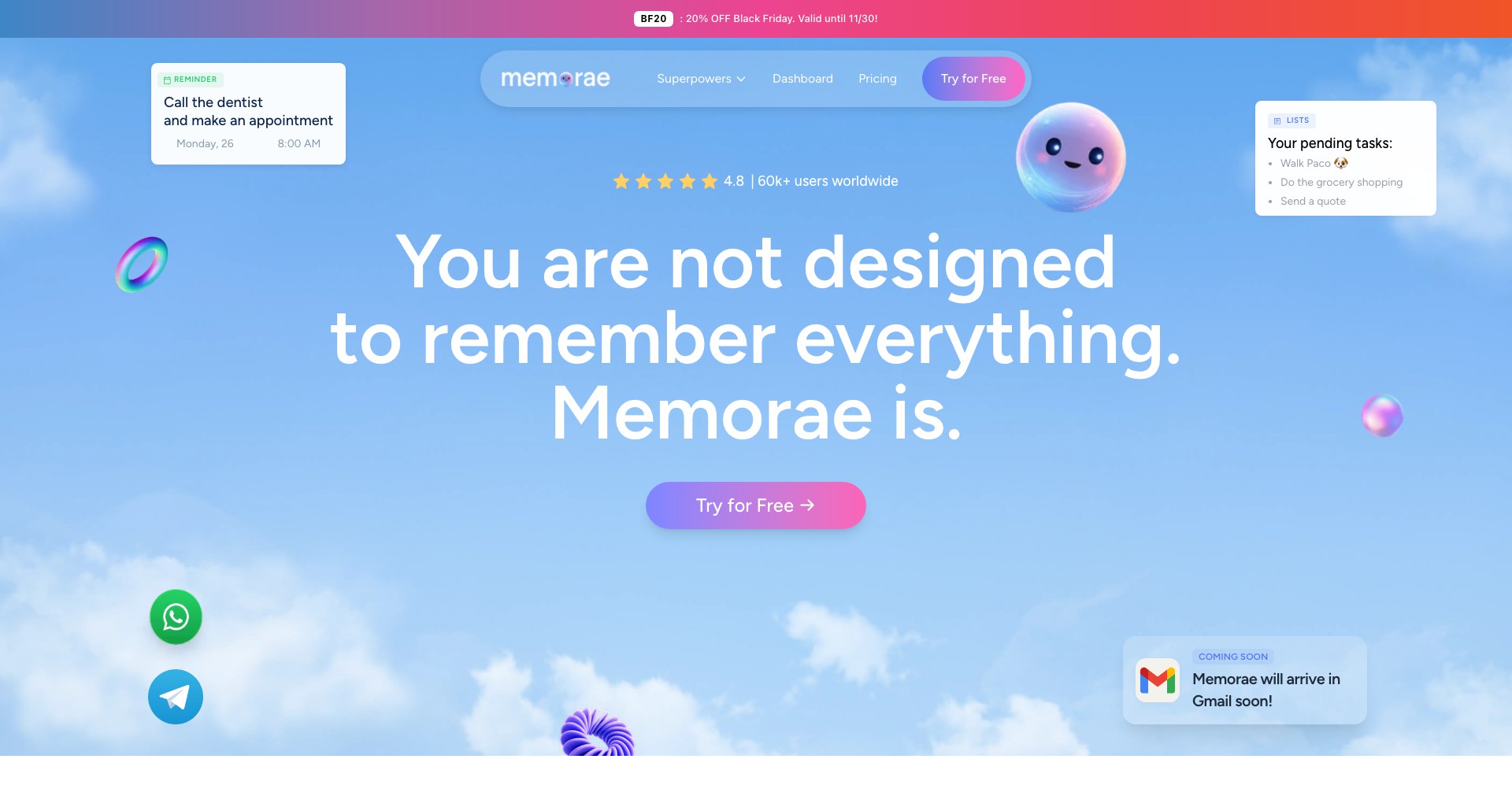 Memorae Screenshot