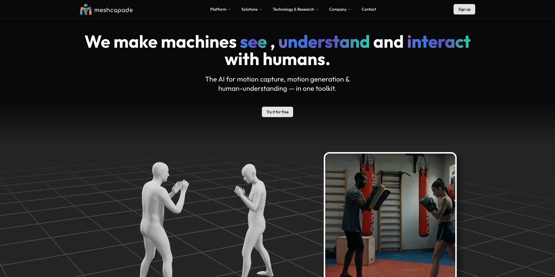 Meshcapade Screenshot