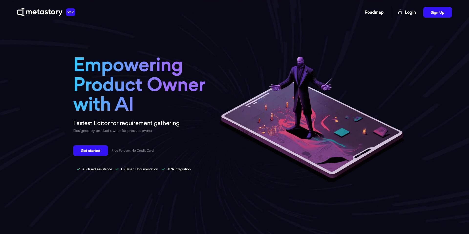 Metastory AI v2.5 Screenshot