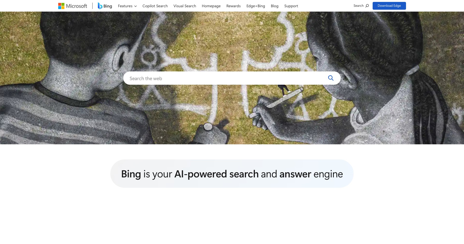 Microsoft Bing Screenshot