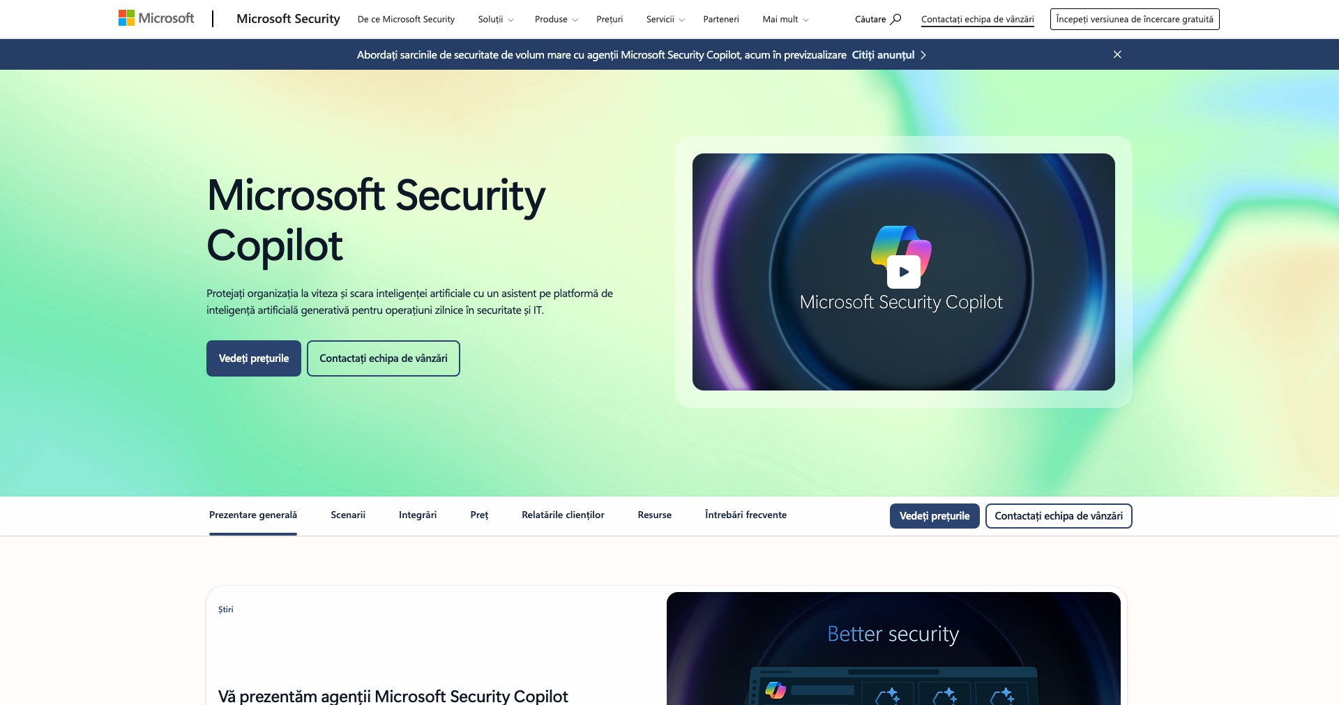 Microsoft Security Copilot Screenshot