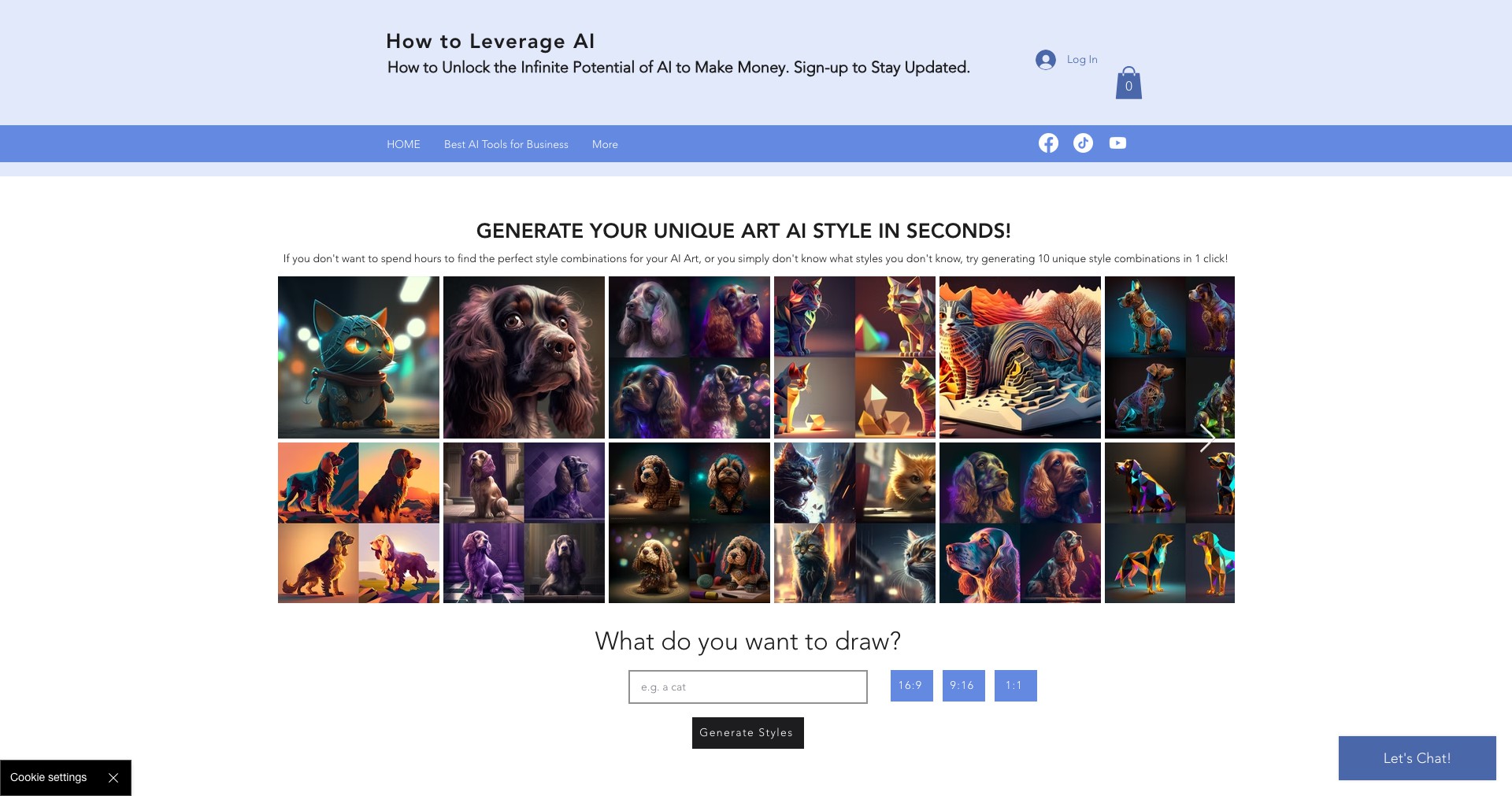 Midjourney Prompt Generator Screenshot