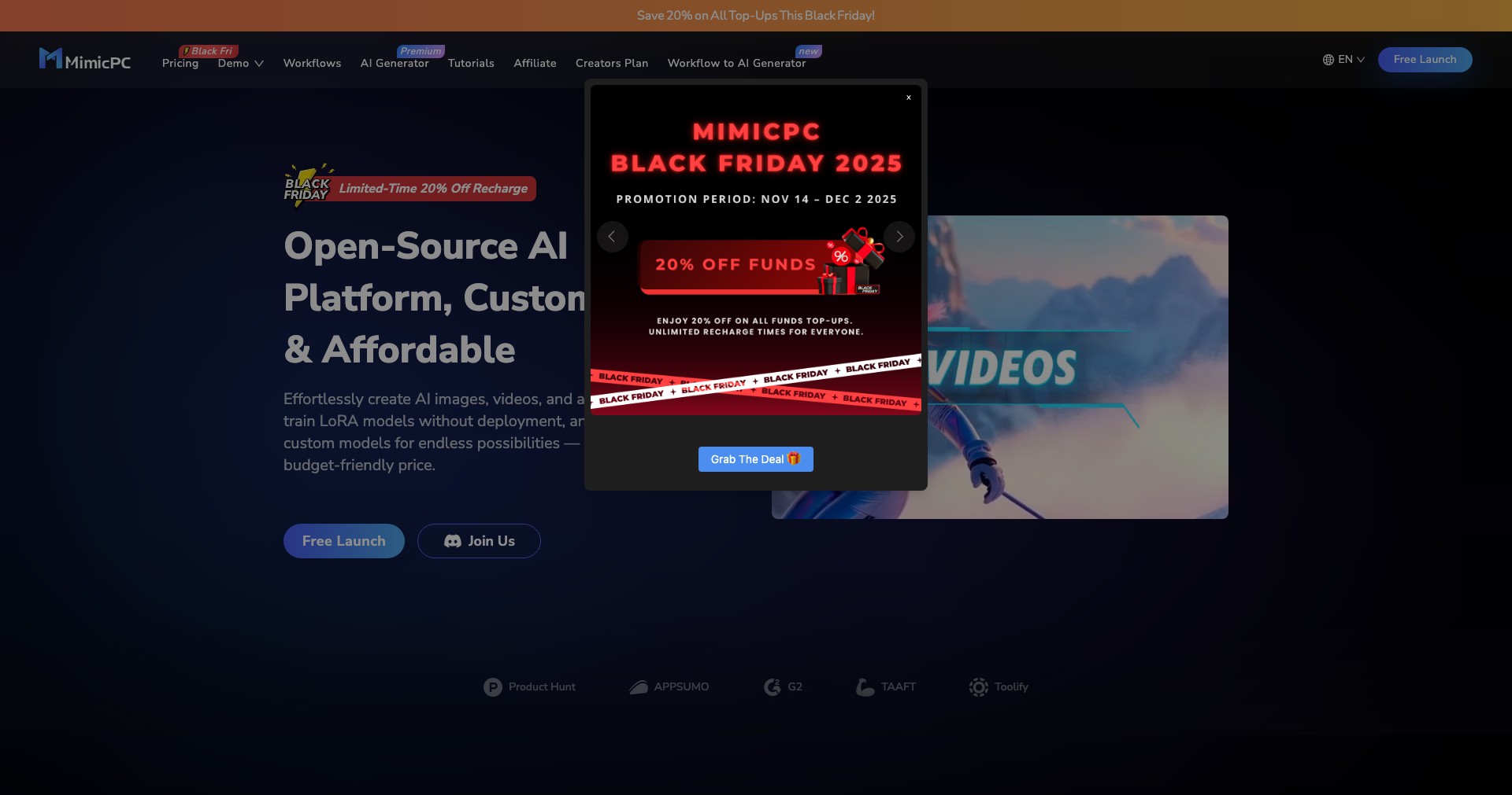 MimicPC Screenshot