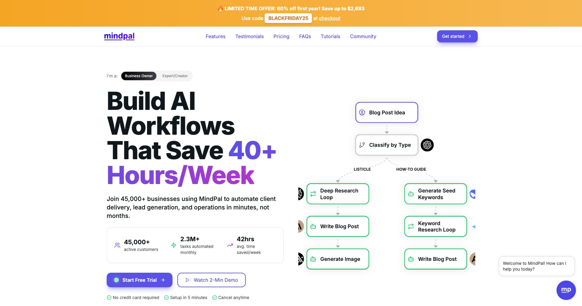 MindPal Screenshot