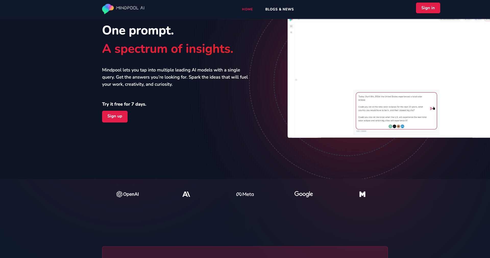 MindpoolAI Screenshot