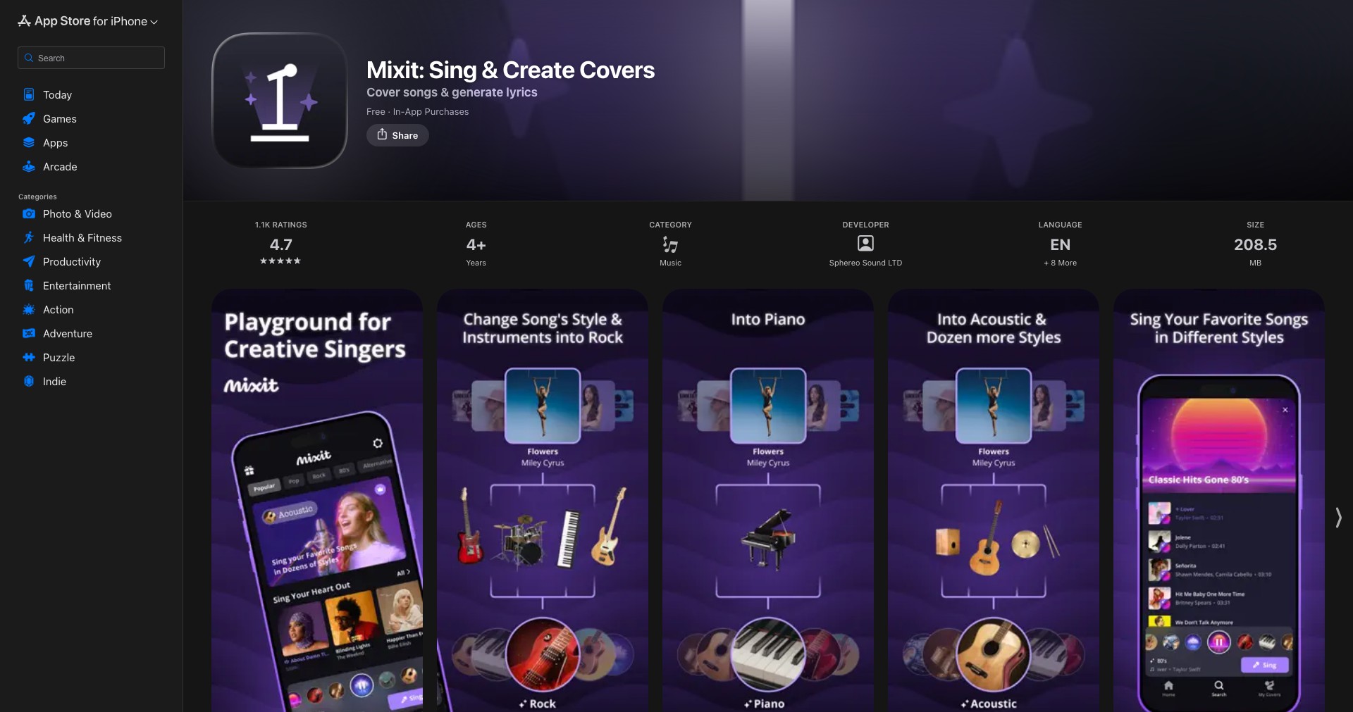 Mixit Screenshot