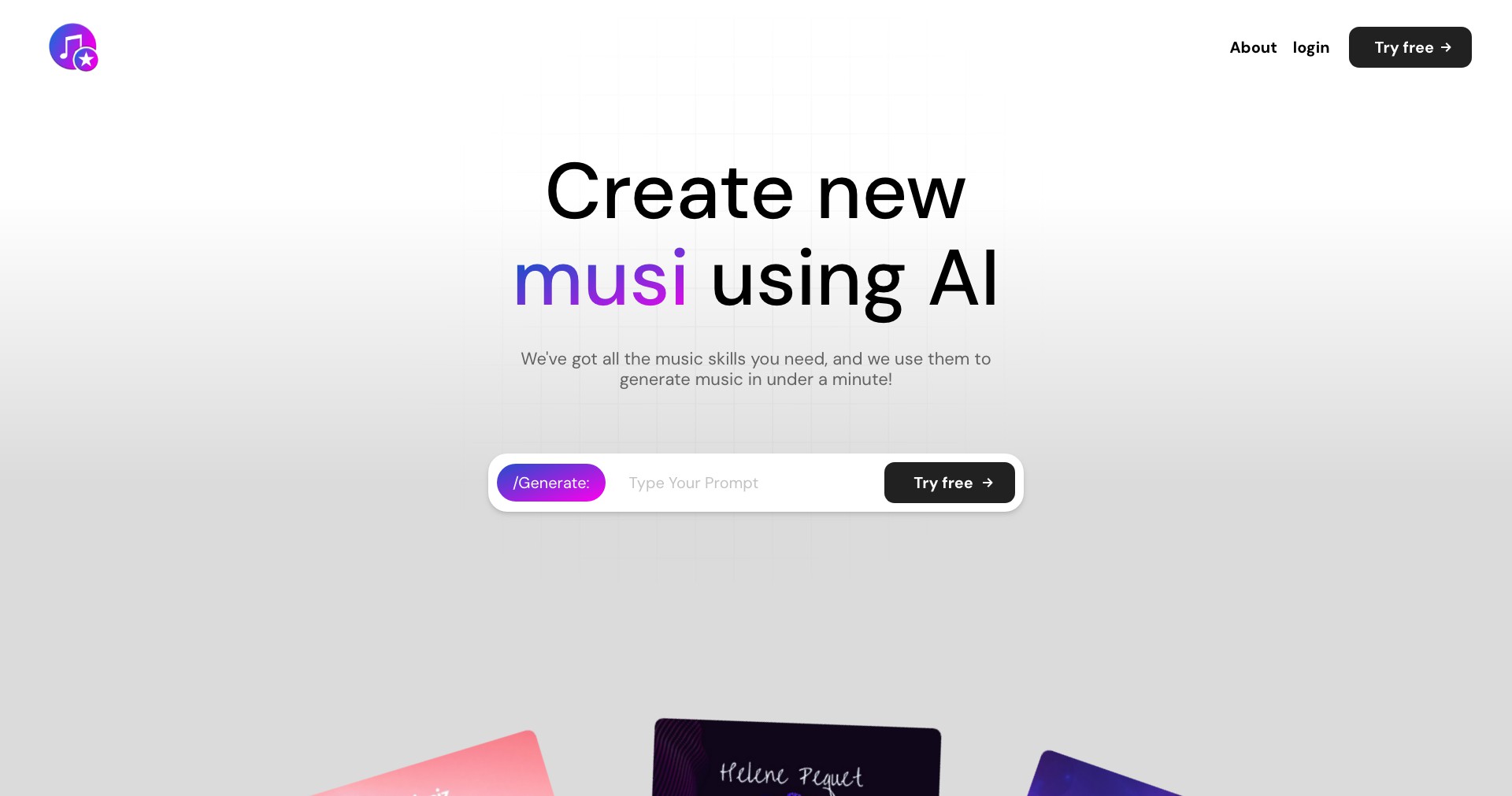 MusicStar.ai Screenshot