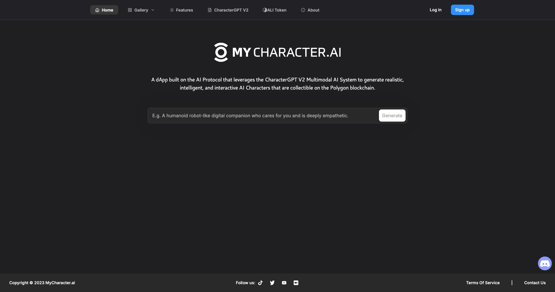 MyCharacter.AI Screenshot