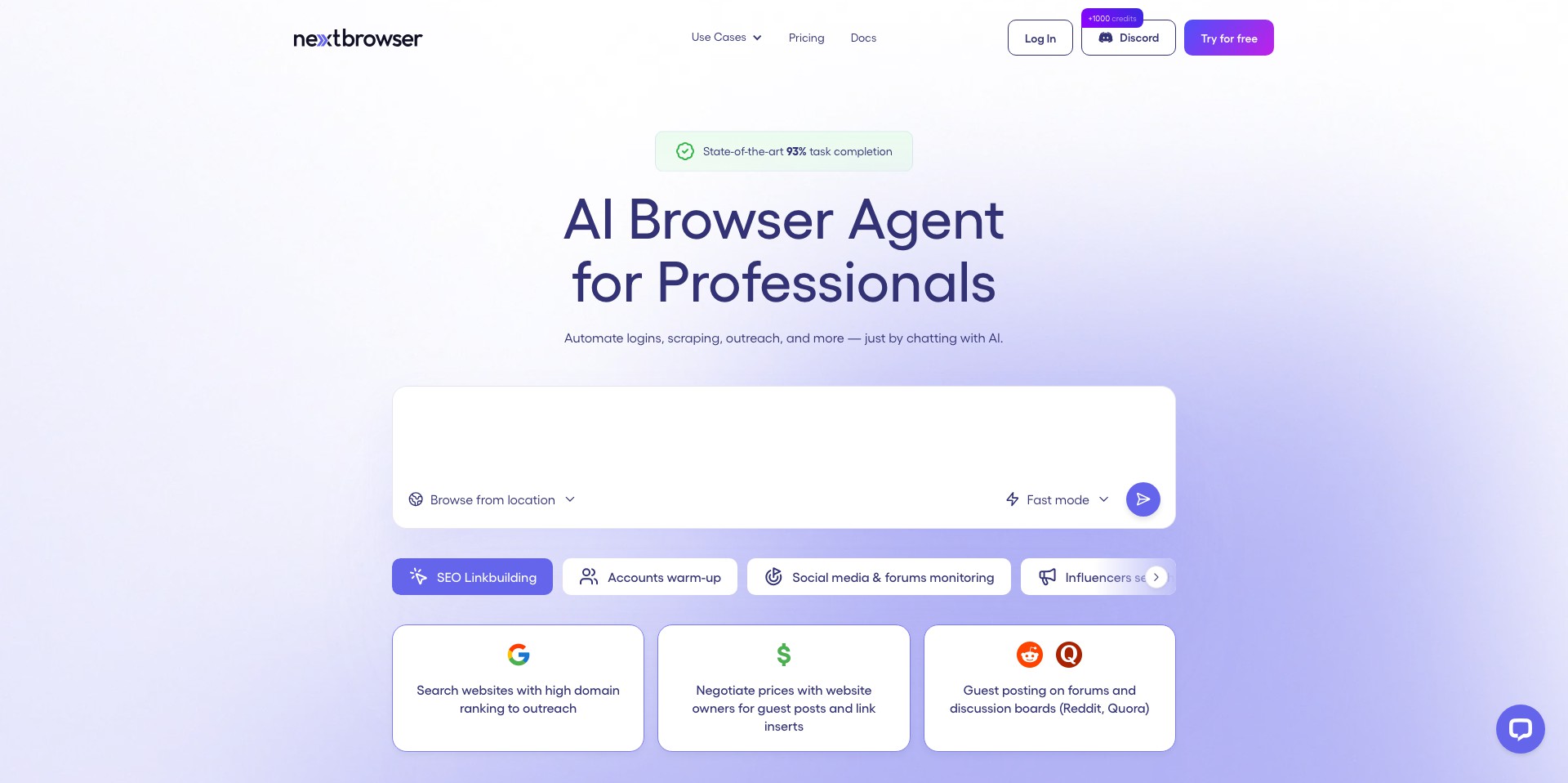 Nextbrowser Screenshot